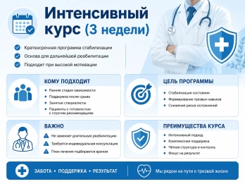 Реабилитация за 21 день в Энгельсе